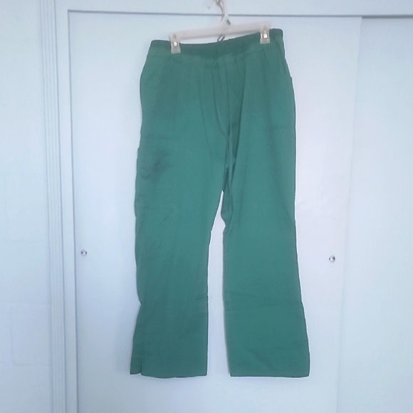 Cherokee Workwear Dark Green Scrub Pants Size XL - Picture 1 of 9